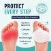 Dr. Frederick's Original Metatarsal Pads - 4 Pieces for Rapid Pain Relief - Gel Foot Cushions - Buy Online on GoSupps.com