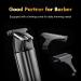 HTC Hair Clippers - Cordless Hair Cutting Kit with Titanium Precision & LED Display | Adjustable Speeds | Home Barber Tool (Black - Buy Online on GoSupps.com