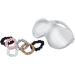 Belle De Nuit Silk Sleep Mask & Chouchou Silk Hair Scrunchies Gift Set - 100% Mulberry Silk - Toffee - Buy Online on GoSupps.com