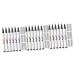 Beavorty 18 Pcs 4 in One Makeup Pen Pink Eyeliner Lasting Eyeliner Colorful Eyeliner Pen Set Matte Abs Miss