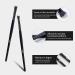 MSQ 4-Piece Eye Brush Set - Premium Eyeshadow Blending & Makeup Brushes for Flawless Application - Buy Online on GoSupps.com