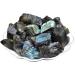Large Labradorite Raw Crystal 1.25-2.0 | Healing & Polishing Stones for Tumbling, Cabbing, Wicca & Reiki | Natural Rough Stones for Fountain Decoration - Buy Online on GoSupps.com