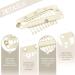Hair Extension Clips - 30 Pieces Blonde Wig Clips for Wigs and Chunni - Buy Online on GoSupps.com