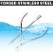 Cuticle Nipper and Double End Cuticle Pusher Tool Stainless Steel Nail Cuticle Remover Cuticle Trimmer Non-Slip Durable Dead Skin Clipper for Fingernails and Toenails Care - Buy Online on GoSupps.com