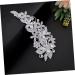 Ipetboom Side Comb Tiara Hair Accessories Bride Hair Accessory Prom Headpiece White Pearl Headband Crystal Hair Comb Headband Hair Combs Bridal Hair Comb Hair up Rhinestone Banquet Diamond - Buy Online on GoSupps.com