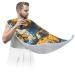 Yellow Racing Car Beard Bib Apron Beard Hair Catcher for Men Shaving Fathers Day Anniversary Christmas Gifts for Dad Husband Beard Bib with 2 Suction Cups