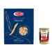 Italian Gourmet E.R. Barilla Specialty Trophy Liguri Pasta 100% Italian Noodles 500 g + Italian Gourmet Pulp 400 g