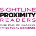 Buy Sightline 6002 Progressive Multi-Focus Reading Glasses - Lightweight Semi-Rimless Gunmetal - Magnification 1.50 | International Shipping Available - Buy Online on GoSupps.com