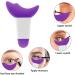 Jeffdad 4-Piece Reusable Silicone Eyeliner Template Set - Purple | Multifunctional Makeup Tool for Beginners and Professionals - Buy Online on GoSupps.com