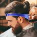 Silicone Haircut Band Adjustable Neckline Shaving Template Hair Cutting Guide Tool For Men Flexible And Easy To Use Suitable For Use In Hairdressers' Homes(Blue) - Buy Online on GoSupps.com