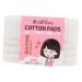 FRCOLOR Makeup 1 face Cleansing Cotton Pads for face Round Cotton Pads Disposable Makeup Pads First aid Makeup Removing Makeup Tool Beauty Accessories Facial Puff Wet Wipes White 5.8X5.3CM