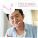 OHPHCALL 3pcs Lip Muscle Trainer Mouth Trainer Muscle Tightening Exerciser Mouth Muscle Exerciser Lift Face Lips Smile Corrector Mouth Tightener Mouth 9.30X7.70X1.50CMx3pcs Pinkx3pcs - Buy Online on GoSupps.com