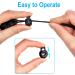 ZUSHALLMY 48pcs Upgraded Plastic Cord Lock - Drawstring Clip with Spring Toggle Stoppers for Shoelaces & Paracord - Buy Online on GoSupps.com