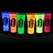 The Glowhouse UV Neon Face Paint and Body Paint Set (Pack of 6) Fluorescent Brightest Glow under UV! - Buy Online on GoSupps.com