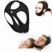 Anti snoring chin straps anti -snoring chin strap snoring stopper anti -snoring anti -table band snoring solution 2024 update for snoring reduction snore relief chin straps black
