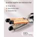 Lockenstab Set 5 in 1 - Curly Bars 3 Barrels for Large Curls Ceramic Curlers with Temperature Adjustment Fast Heating Gloves & Clips - Gold - Buy Online on GoSupps.com