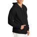 Hanes Men's EcoSmart Fleece Zip-Front Hoodie - Black (Large) - Buy Online on GoSupps.com