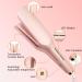 Crimper Curling Iron - 2 Barrel Hair Waver Anti-Scald 1.25" Rapid Heating Curler with 5 Temp Settings for Mid-Length & Long Hair - International Shipping Available - Buy Online on GoSupps.com