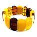 Amber Jewelry Shop Natural Baltic Amber Stretch Bracelet - Hand Made from Polished/Certified Baltic Amber Beads(Multicolor)