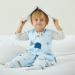 Duomiaomiao Winter Sleeping Bag with Legs 2.5 Tog | Baby Sleeveless Wearable Blanket | Breathable Cotton Toddler Sleeping Bag | Unisex Boys Girls | 85cm (Height: 90-100cm) | New Elephant Forest Design - Buy Online on GoSupps.com