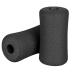 Foam Foot Pads Rollers Set of a Pair for Home Gym Exercise Machines Equipments Replacements with 1 Inch(2.5cm) Rod (Foam 5.12" X 2.76" Od X 0.87" Id)