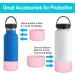 Light Pink Silicone Boot for Hydro Flask Standard Wide Mouth - Fits 12-24 oz Bottles - Buy Online on GoSupps.com