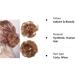 Messy Hair Scrunchies for Women - Auburn & Blonde Ponytail Extensions 35g - Buy Online on GoSupps.com