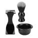 Premium Bart Shaving Tool Set | 3-Part Holder for Men's Razors & Brushes | Soap Shell for Effortless Foaming | Ideal for Grooming & Bar Cleaning - Buy Online on GoSupps.com