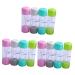 Healvian storage boxes 12 pcs storage basket mirror film Protective lensetui lensetui lens storage storage box Colored contact lenses lens container