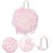 2pcs Exfoliating Bath Ball & Shower Pouf - Mesh Scrubber Sponge for Body Cleaning | Ideal for Girls - Bath Loofah Set - Buy Online on GoSupps.com