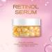 Retinol Face Serum Anti-Aging Hydrating Repairing Facial Serum Capsules with Retinol & Hyaluronic Reduces Fine Lines & Wrinkles & Nourishes Skin for Men & Women - Buy Online on GoSupps.com