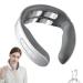 Electrical neck massage device wirelessly with heat 6 modes 9 intensity levels 4-head pulse massage and fonction de chaufage tem rature constant for neck for pain relief