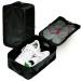 Foldable Waterproof Travel Shoe Bags Organizer - Double Layer (4 Black Bags) - Buy Online on GoSupps.com