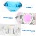 POPETPOP 2 Pcs Nail Art Crystal Cup Glass Tumbler with Lid Glass Nail Dish Liquid Powder Dappen Dish Crystal Dappen Dish Liquid Containers Dish Cover White Crystal 5.5x5.5cmx2pcs Bluex2pcs - Buy Online on GoSupps.com