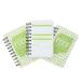 3 Pack Calorie Counter Book for Weight Loss, 90-Day Meal Tracker Notebook with Pockets (5 x 3.5 In)