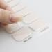JMEOWIO Semi Cured Gel Nail Strips - Beige & White Nail Stickers for Stunning Nail Art | International Shipping Available - Buy Online on GoSupps.com