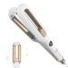 Professional 2 inch Wide Hair Straightener | 3D Floating Ceramic Flat Iron Hair Straightener for Smooth & Silky Results | Infrared Light Therapy | Dual Voltage Straightening Irons for Travel