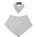 Royal Icon Baby Bandana Bibs - Stylish and Functional Dribble Bibs for Newborns - Soft and Absorbent 0-6 Months Baby Bibs Set in Grey (3/6/12 Pc) - Buy Online on GoSupps.com