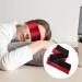 2 Pack Satin Sleep Masks for Women - Soft Eye Masks for Sleeping Travel & Couples (Black & Red) - Luxurious Comfort & Light Blocking - Buy Online on GoSupps.com