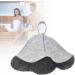 Premium Gray Sauna Hat - Unisex Felt Sauna Cap for Home & Spa | Essential Sauna Accessory - Buy Online on GoSupps.com