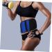 Breathable Back Strap Sports Waist Support - Lumbar Brace & Fitness Protection Belt for Running - M Black - Buy Online on GoSupps.com
