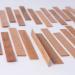 Ziosxin 50Pcs Set Thicken Smokeless Cherry Wood Candle Wicks | Long Lasting Flame | Natural Candle Cores with Stand | 50 Sets of Thickened Wood Wicks - Buy Online on GoSupps.com