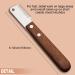 Onebarleycorn Left-Handed Trimmet Knife for Dogs - Ideal Underwool Care for Terriers & Dachshunds - Buy Online on GoSupps.com