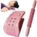 Adjustable Lumbar Support Back Extensor - 3-Step Spine Cracker Board with Massage Tab for Lower Back Pain Relief - Buy Online on GoSupps.com