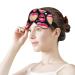 Booty Lips Heart Soft Sleep Mask for Women - Funny Love Pattern Blackout Eye Mask with Adjustable Straps | Travel-Friendly Sleep Solution - Buy Online on GoSupps.com