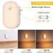 Teapd Night Light Socket with Motion Detector - 2 Pack Dimmable Warm White LED for Kids Twilight Sensor 3 Modes for Bedroom Staircase Hallway & Kitchen - Buy Online on GoSupps.com