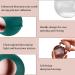 Reusable Gel Lint Roller Ball - Washable Foot Roll for Animal Hair on Clothing Sofas & Carpets - Portable & Practical Cleaning Solution - Buy Online on GoSupps.com