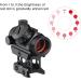 Feyachi RDS-25 Red Dot Sight 4 MOA Micro Rifle Scope with 1 Riser Mount - Buy Online on GoSupps.com