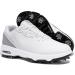 Fenlern Men's Golf Shoes - Non-Slip Waterproof Air Cushion Sneakers in White Grey | Size 42 EU - Ideal for International Shipping - Buy Online on GoSupps.com