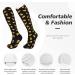 Shop Candy Corn Schwarz Halloween Compression Socks for Men & Women - 15-20 mmHg Circulation Support for Running & Cycling - Buy Online on GoSupps.com